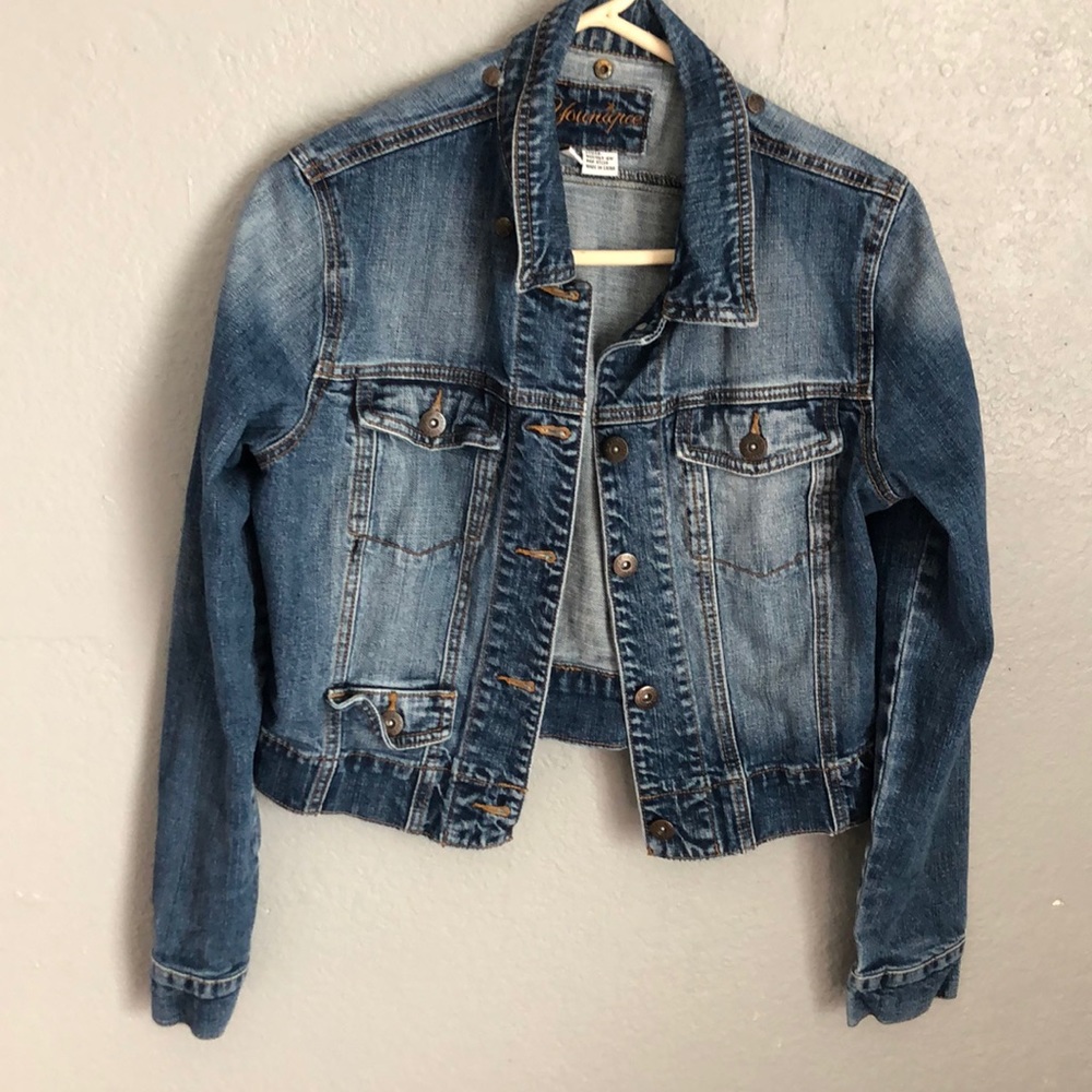 Super cute denim jacket!